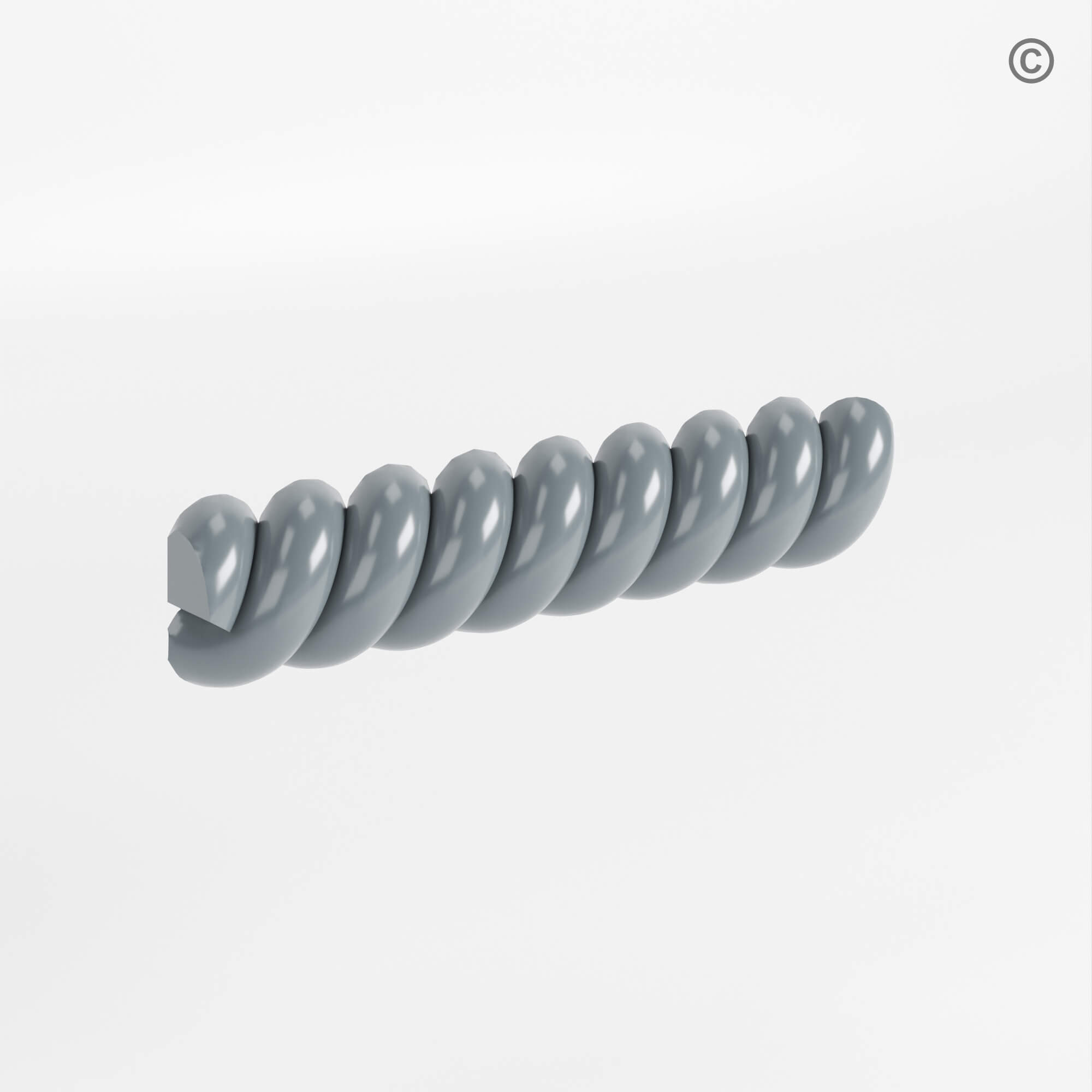 64-shaker-gray-rope-moulding (1) Gray Shaker Rope Moulding, gray kitchen cabinets, rta cabinets