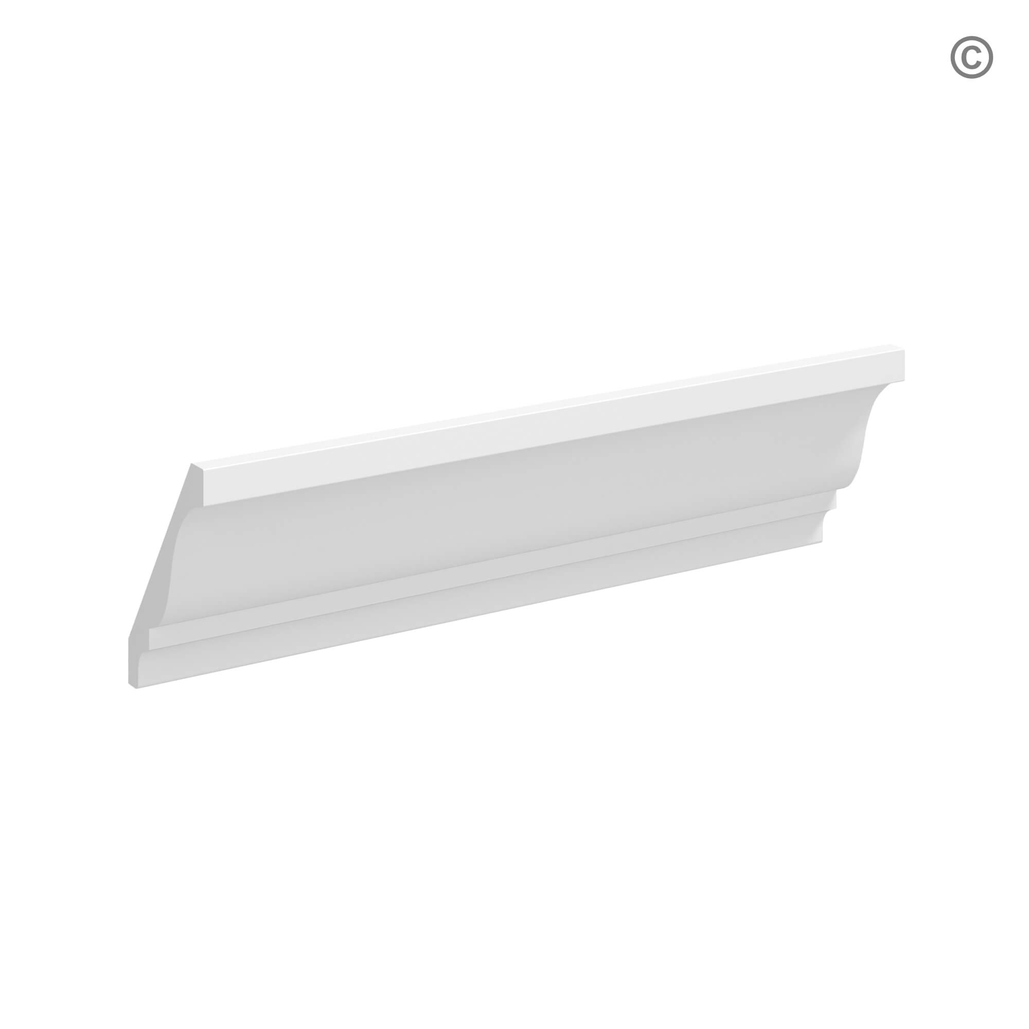 66-shaker-white-decorative-moulding (1) White Shaker Decorative Moulding, white kitchen cabinets, rta cabinets