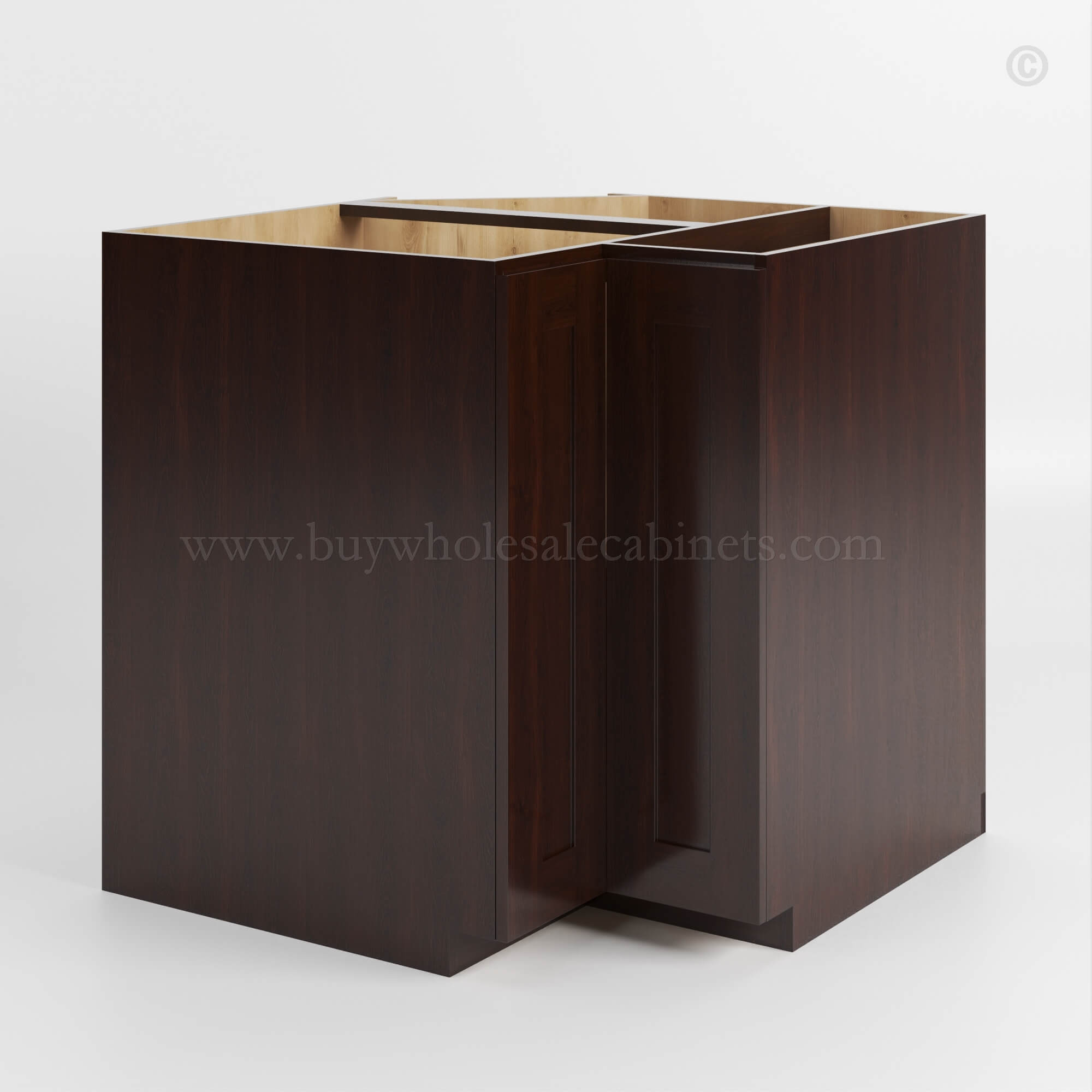 Shaker Espresso Easy Reach Base Cabinet