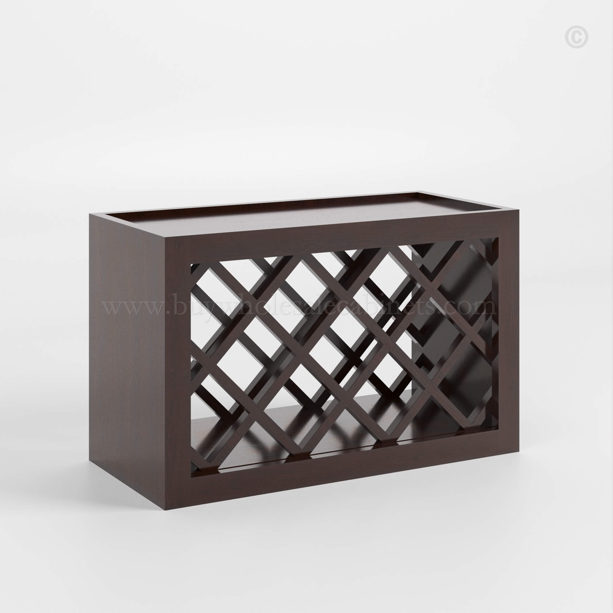 Shaker-Espresso-Wine-Rack Shaker Espresso Wine Rack