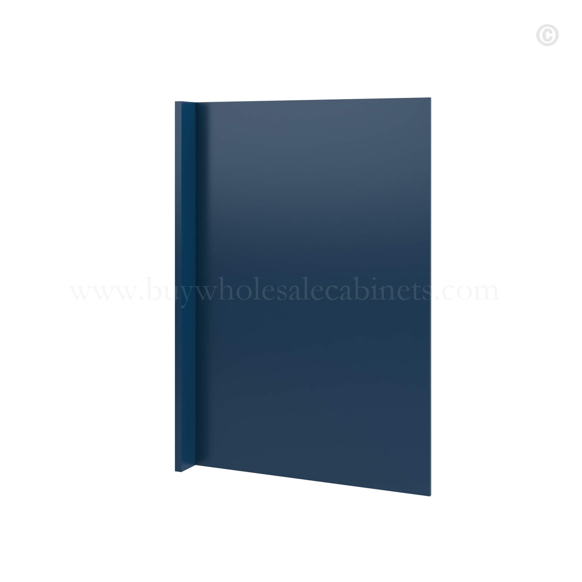 YYY Navy Blue Shaker Dishwasher Return Panel
