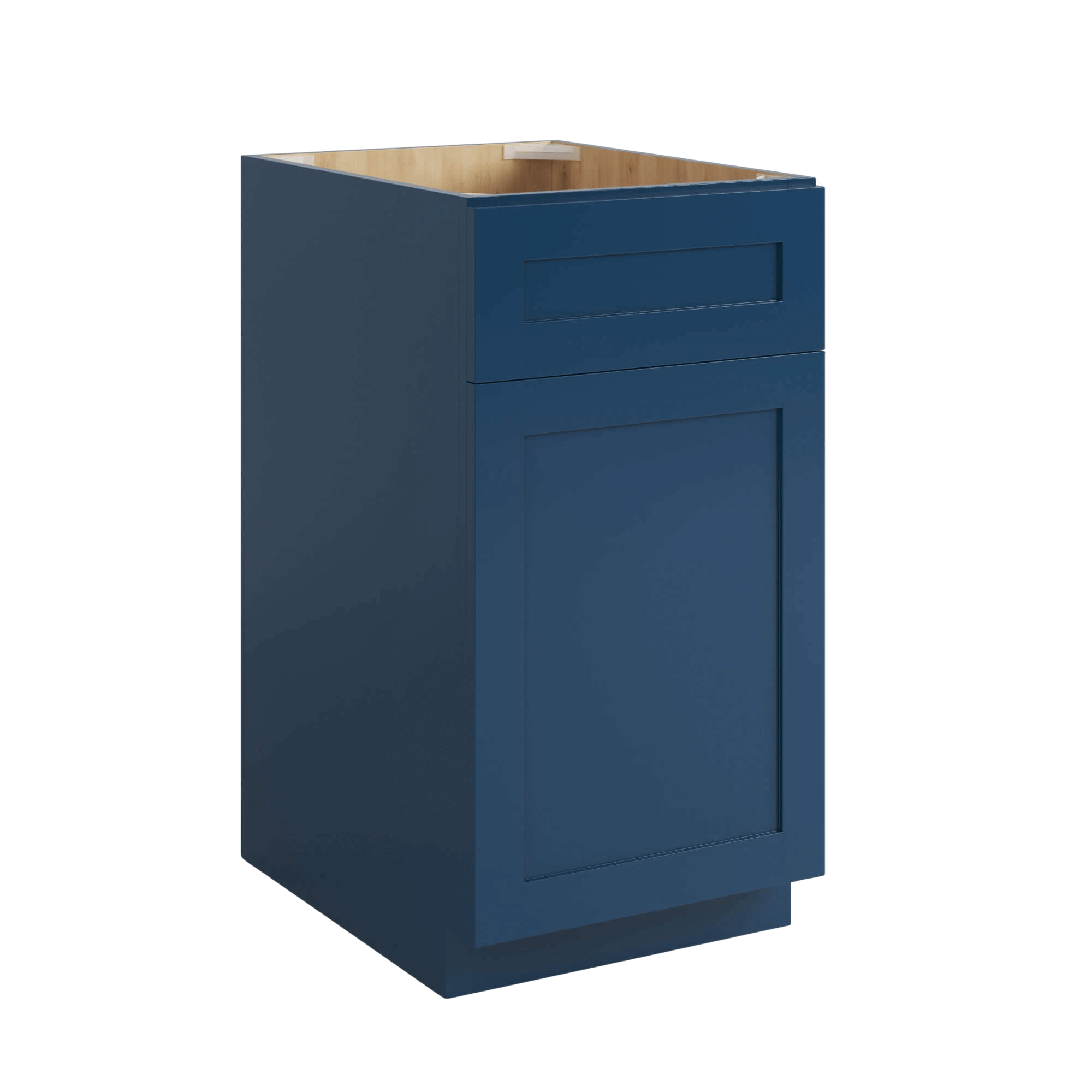 navy blue trash base rta cabinet, wholesale cabinets