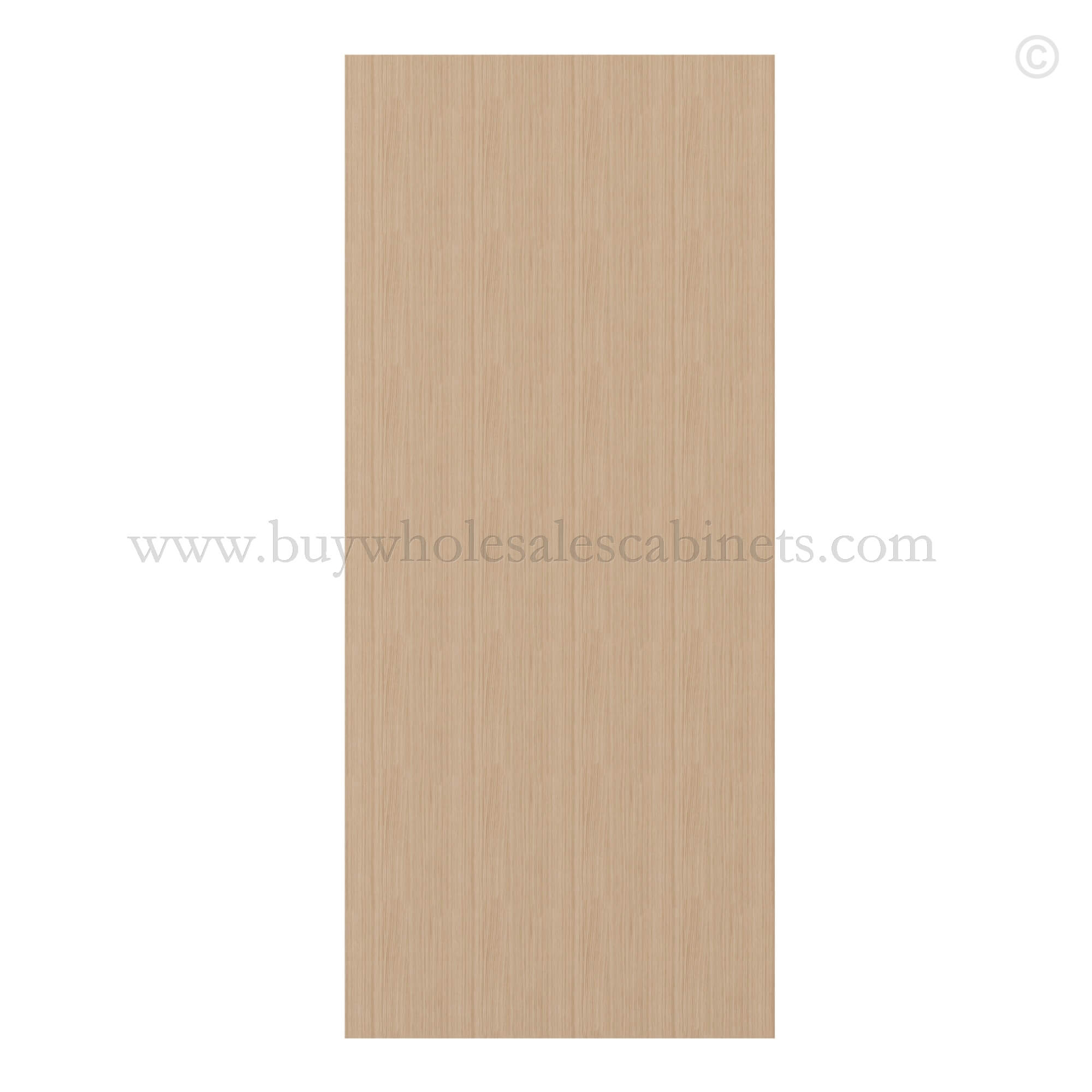 Slim Oak Shaker Finished Plywood Island Panel, rta cabinets, wholesale cabinets