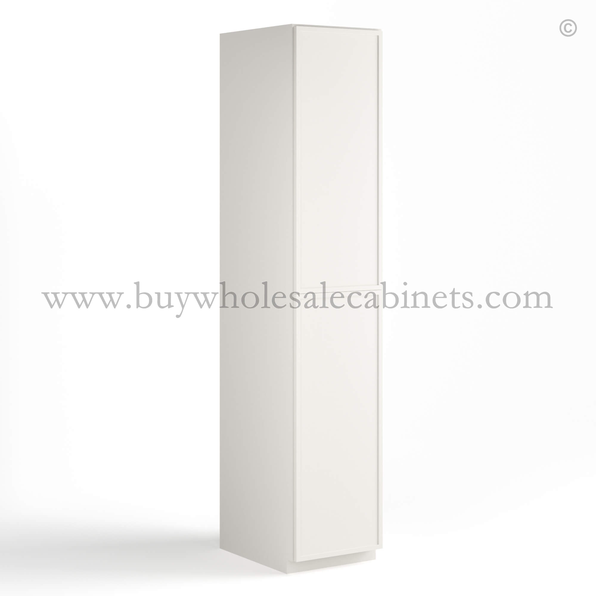 27 slim white cabinets