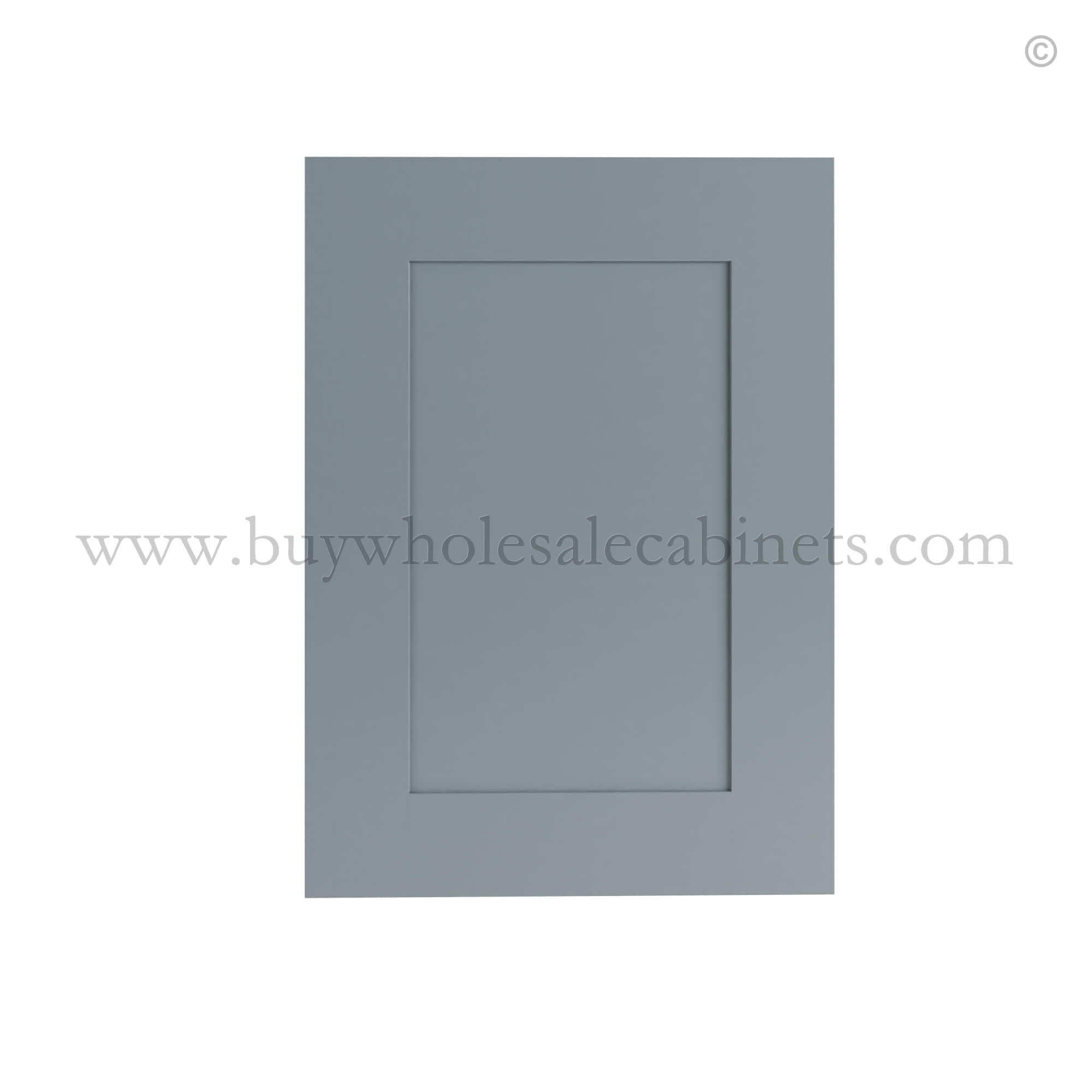 XXX Gray Shaker Decorative Door Panel - Image 1