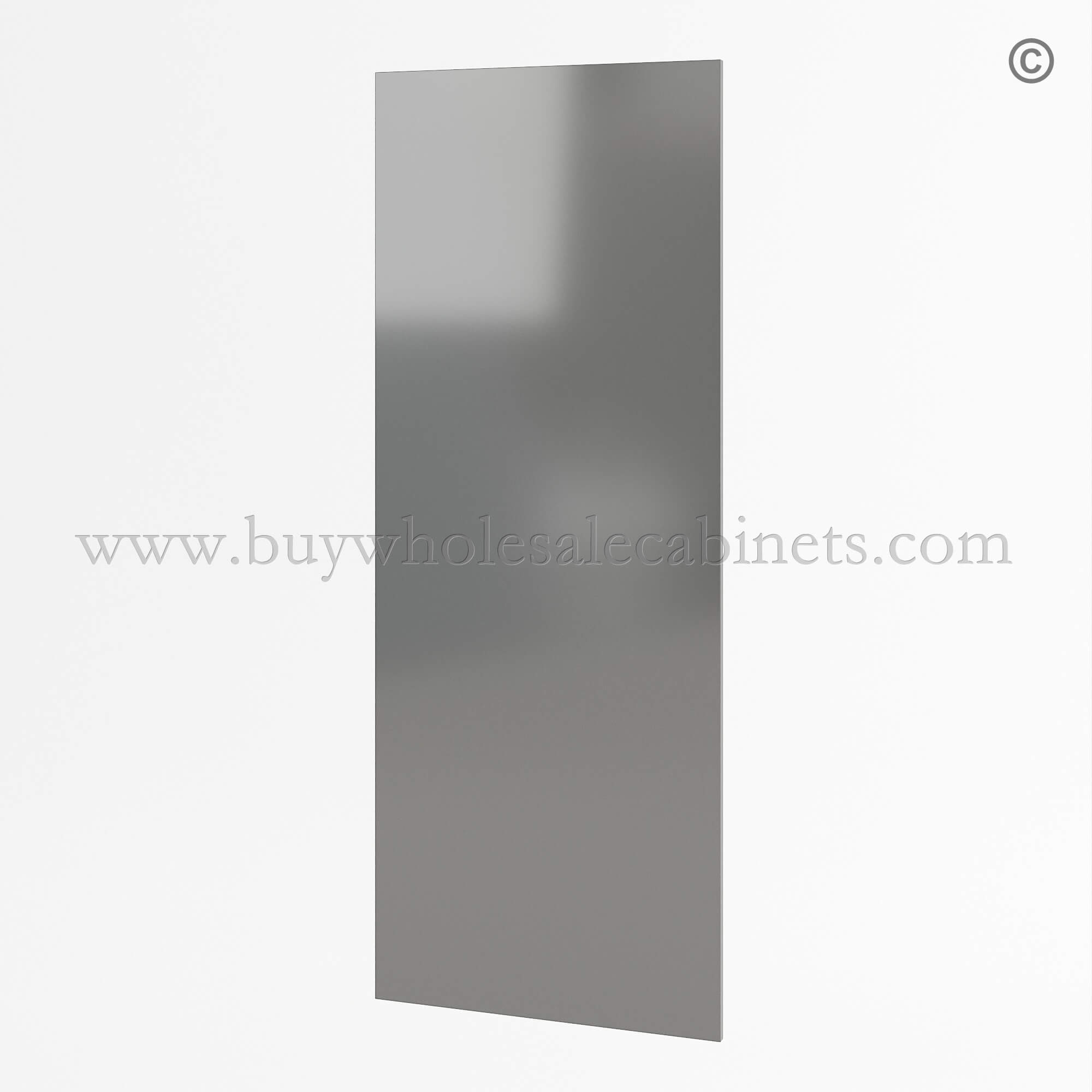 49-frameless-high-gloss-gray-finished-panel-front Frameless Gloss Gray Finished Island Panel, wholesale cabinets, frameless cabinets