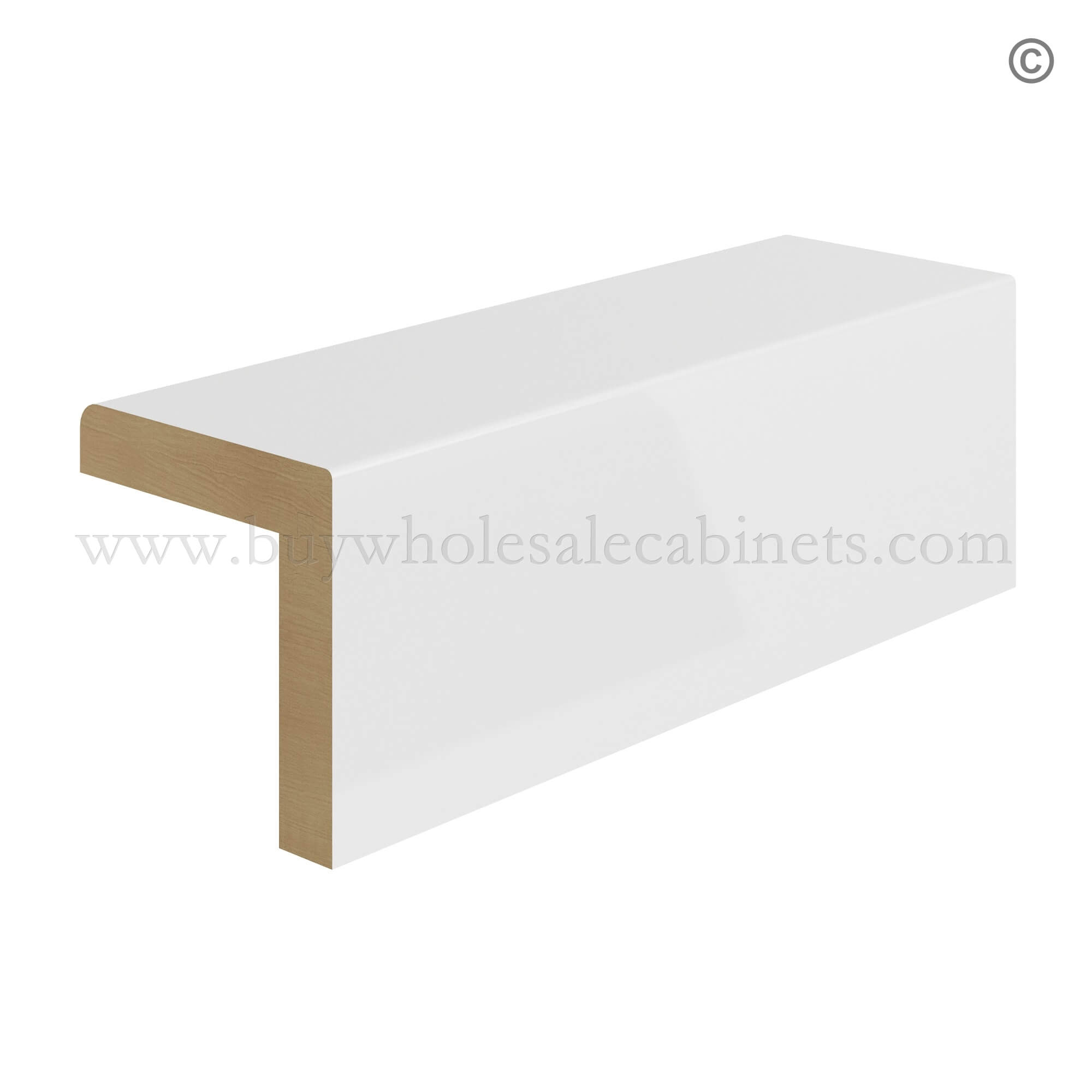 41-frameless-high-gloss-white-outside-corner-molding Frameless Gloss White Outside Corner Molding, wholesale cabinets, frameless cabinets