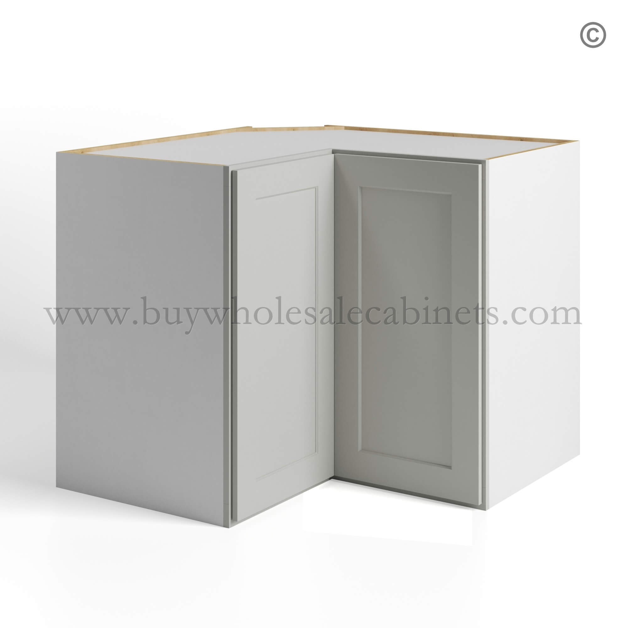 40 dorian-gray-shaker-wall-easy-reach-cabinet-with-two-doors-closed (1) Dorian Gray Shaker Wall Easy Reach Cabinet, rta cabinets, wholesale cabinets