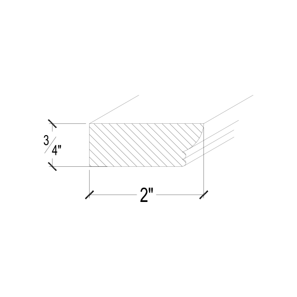 Frameless Ogee Molding