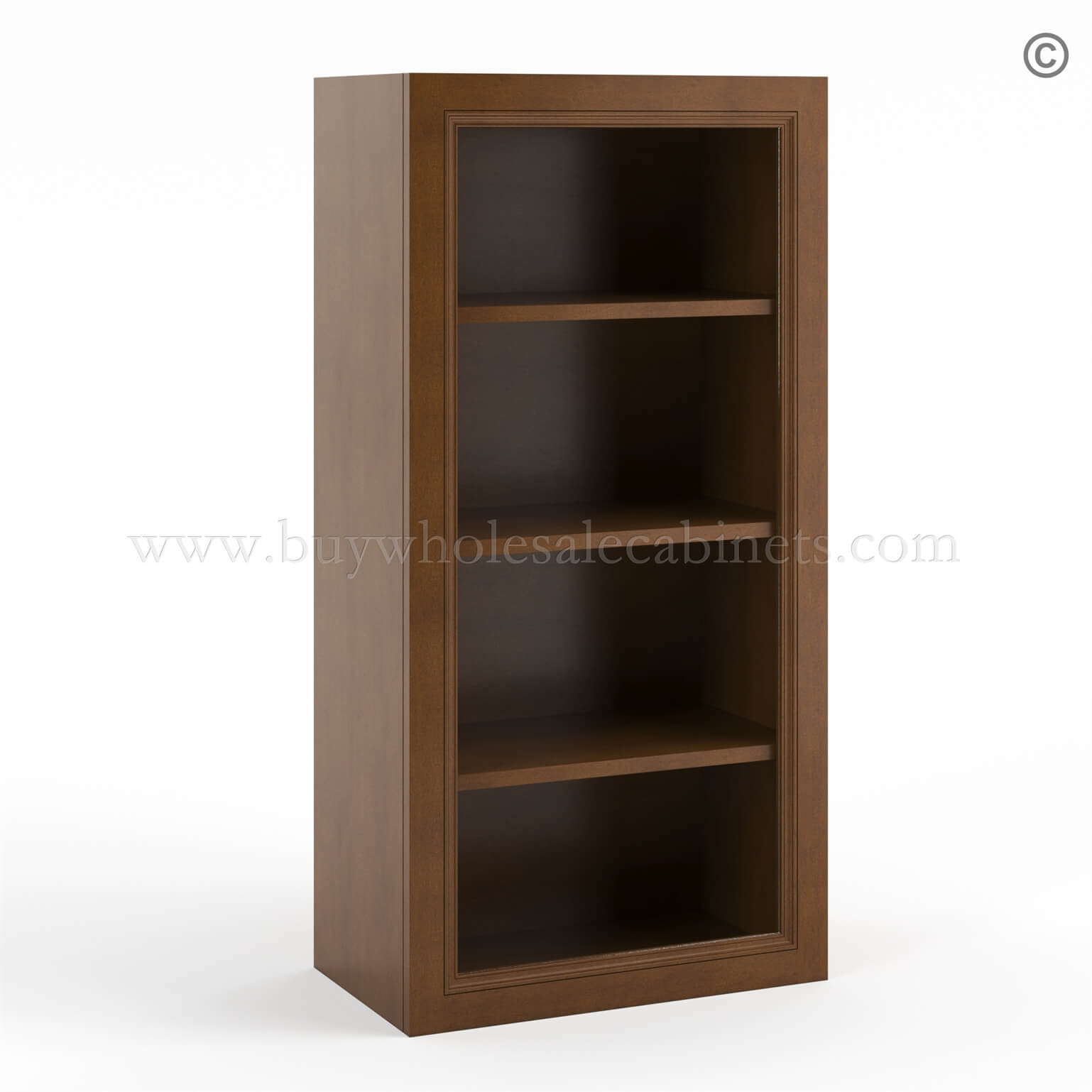 Classic Chestnut Wall Mullion Door