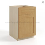 Treasure Chest Shaker Base Cabinet with Double Doors & Single Drawer