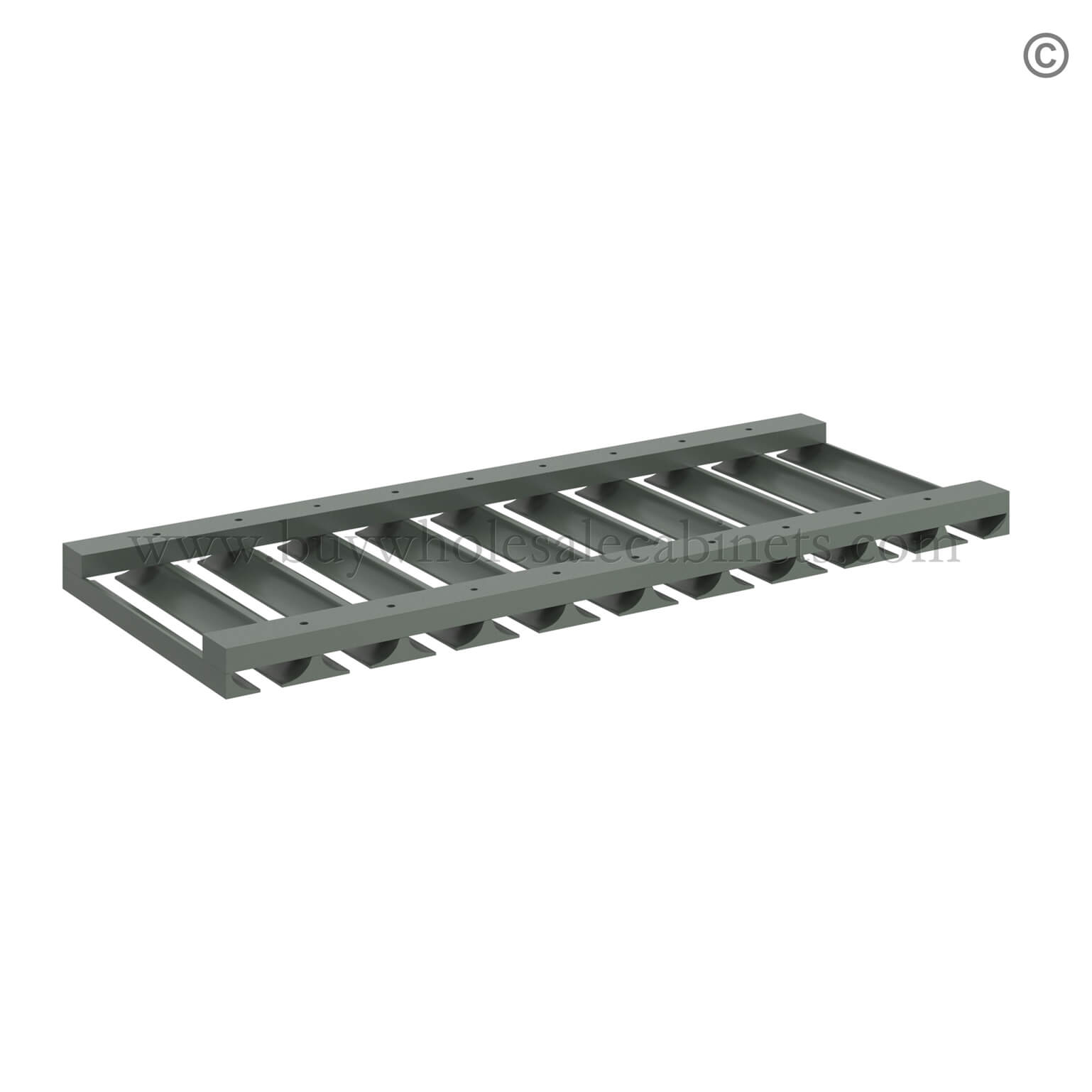 Green Shaker Glass Holder, rta cabinets