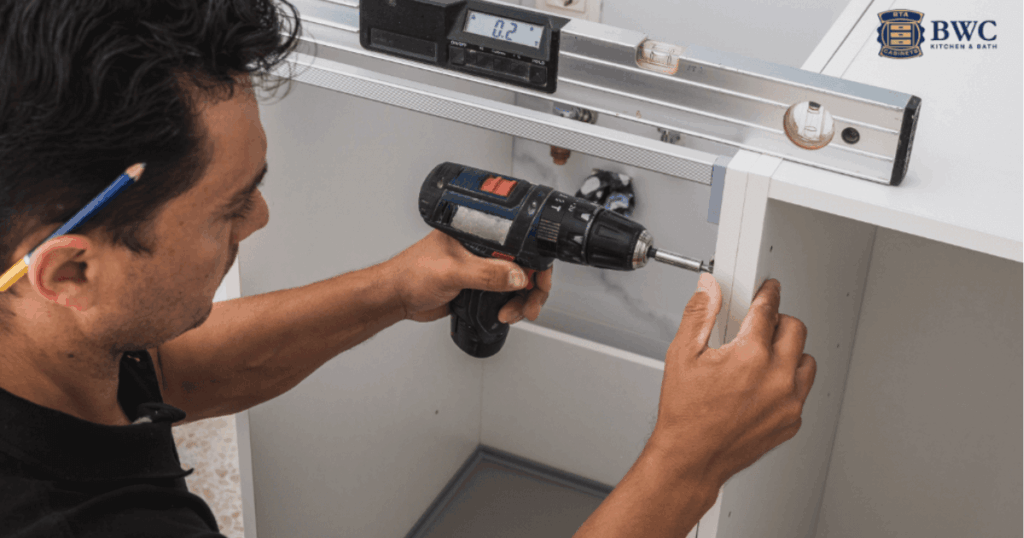 how to install kitchen cabinets