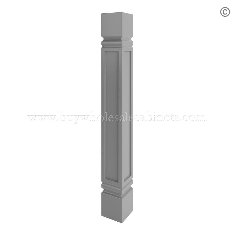 63-stom-gray-square-spool-spindle-leg Frameless Graphite Gray Square Spool/Leg - Image 1